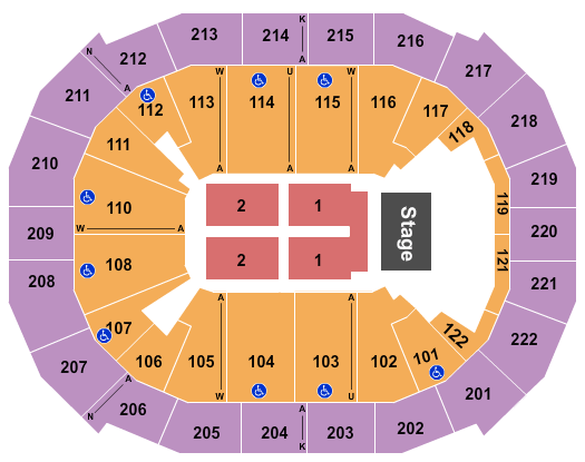 Chaifetz Arena Martin Lawrence Seating Chart