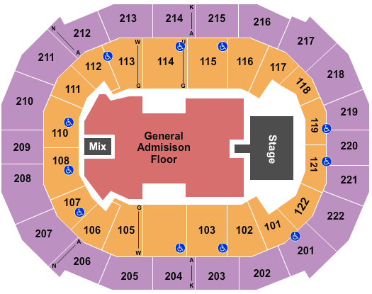 Brady Theater Seating Chart