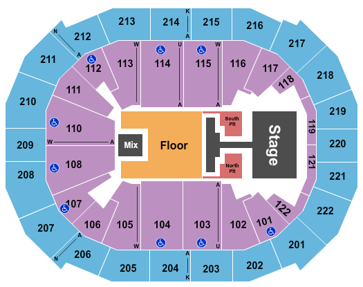 Chaifetz Arena Phil Wickham Seating Chart