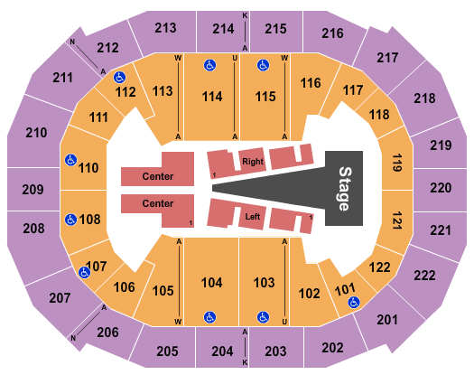 Chaifetz Arena Sam Smith Seating Chart