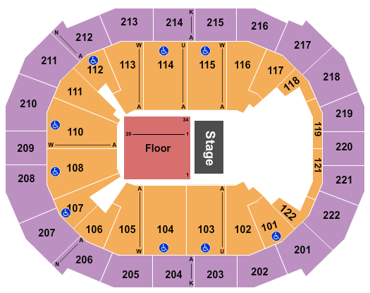 Chaifetz Arena Sesame Street Seating Chart