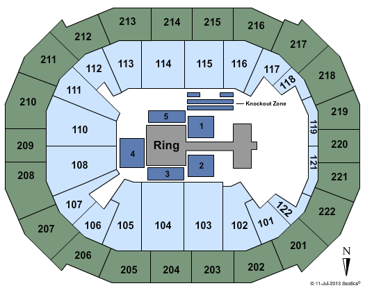 Chaifetz Arena Wrestling Seating Chart