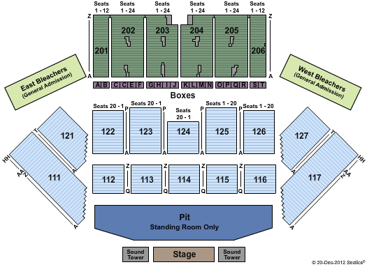 Champlain Valley Expo Justin Bieber Seating Chart