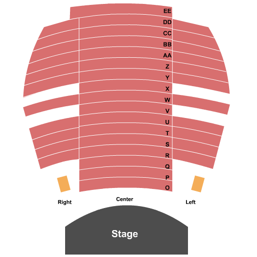 Mainstage at Chandler Center For The Arts - AZ End Stage 2 Seating Chart