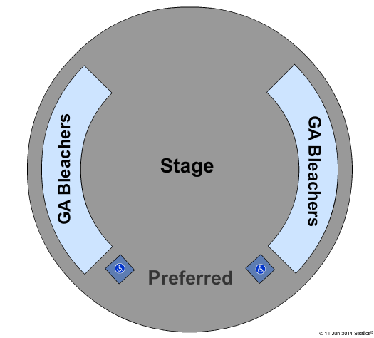 Mainstage at Chandler Center For The Arts - AZ Circus Seating Chart