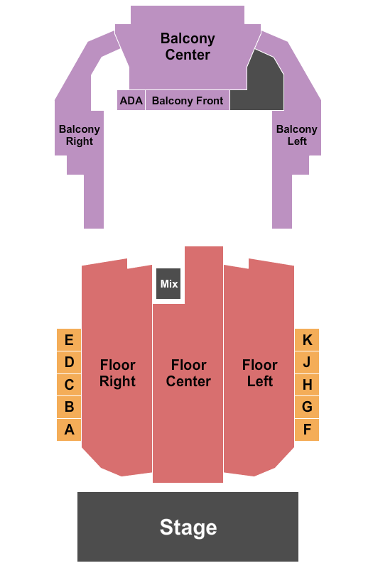 Channel 24 Seating Chart