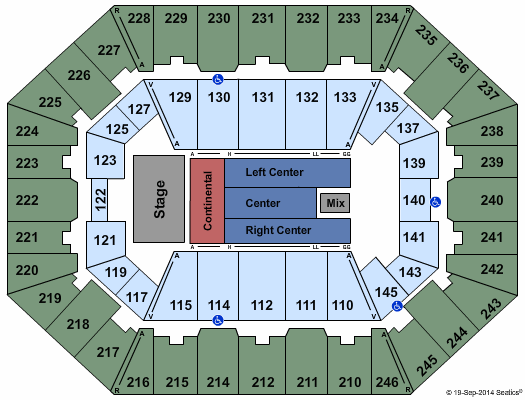 Charleston Coliseum & Convention Center - Charleston James Taylor Seating Chart