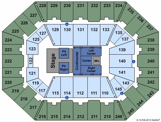Charleston Coliseum & Convention Center - Charleston Florida Georgia Line Seating Chart