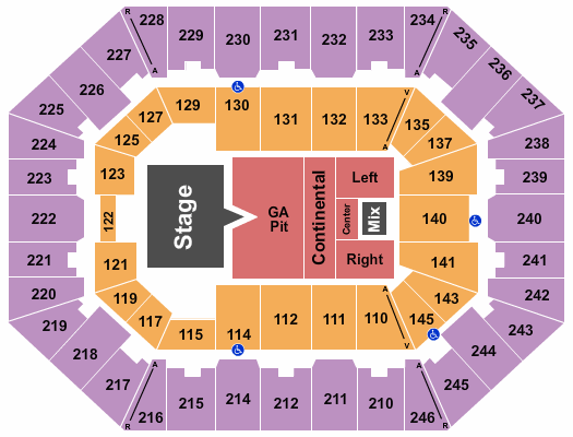 Charleston Coliseum & Convention Center - Charleston Jason Aldean 2020 Seating Chart