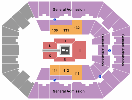 Charleston Coliseum & Convention Center - Charleston Rough n Rowdy 2 Seating Chart
