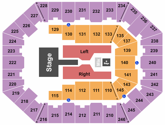 Charleston Coliseum & Convention Center - Charleston Thomas Rhett 2 Seating Chart