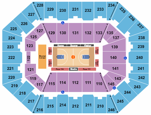 Charleston Coliseum & Convention Center - Charleston Next Event Seating Chart