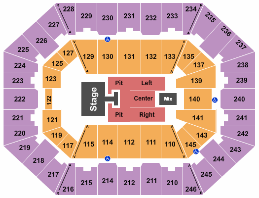 Charleston Coliseum & Convention Center - Charleston Jordan Davis Seating Chart