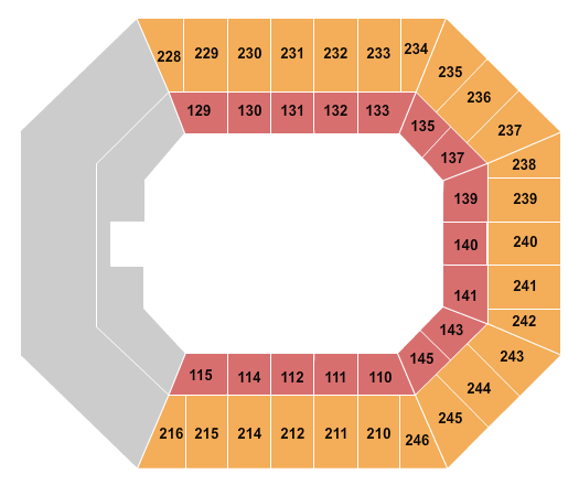 Charleston Coliseum & Convention Center - Charleston Monster Trucks Seating Chart