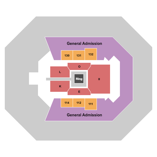 Charleston Coliseum & Convention Center - Charleston Toughman Seating Chart