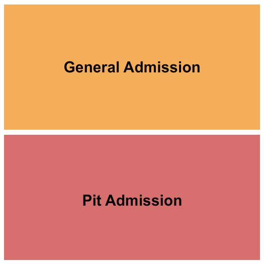 The Lamarre Theater GA/PIT Seating Chart