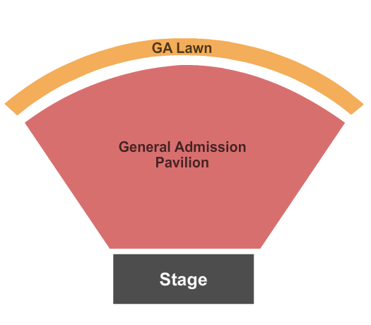 CCNB Amphitheatre at Heritage Park GA Seating Chart