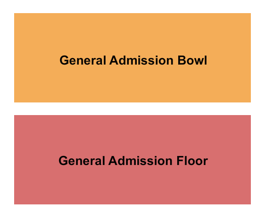 Chartway Arena at Ted Constant Convocation Center GA Floor GA Bowl Seating Chart