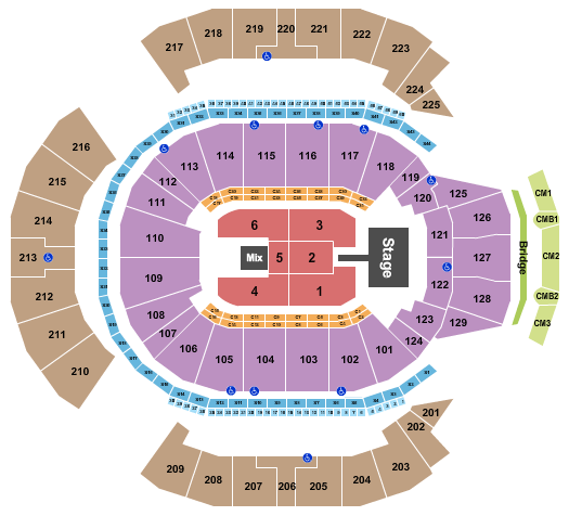 Chase Center Jhene Aiko Seating Chart