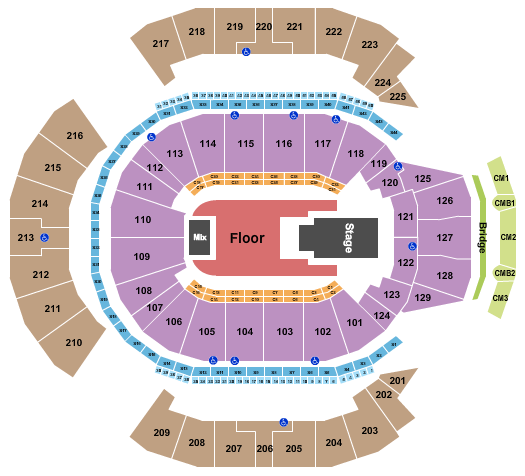 Chase Center Playboi Carti Seating Chart