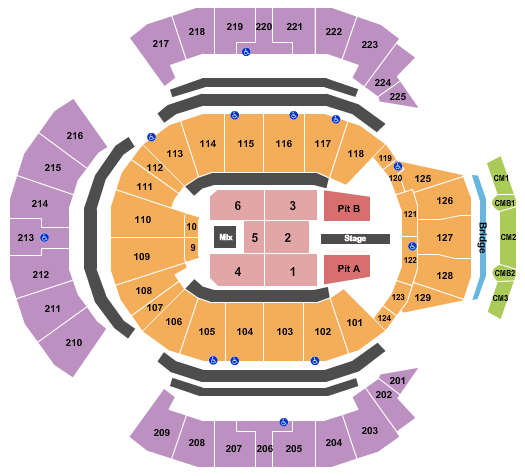 Chase Center Post Malone Seating Chart