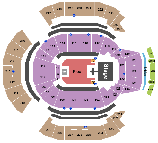 Chase Center Suicideboys Seating Chart