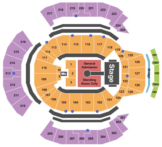 Chase Center The Chainsmokers Seating Chart