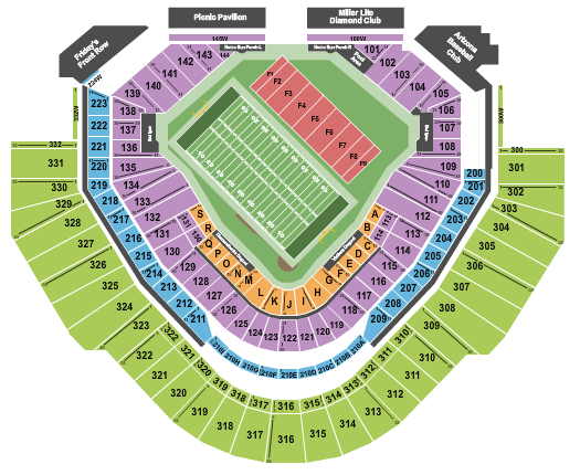 Guaranteed Rate Field Seating Chart & Map