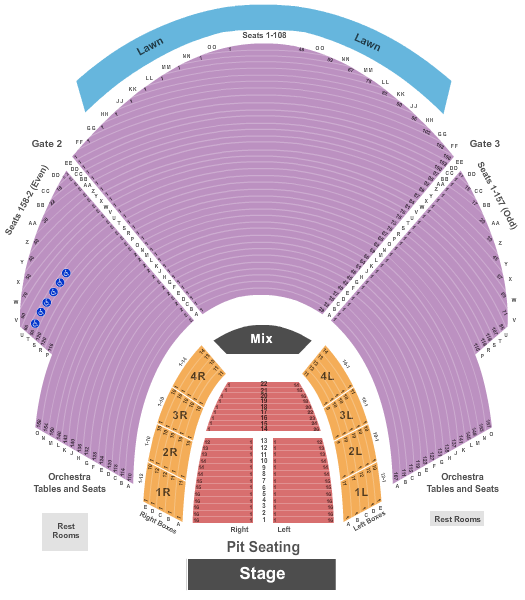 Alpharetta Ga Amphitheater Seating Chart
