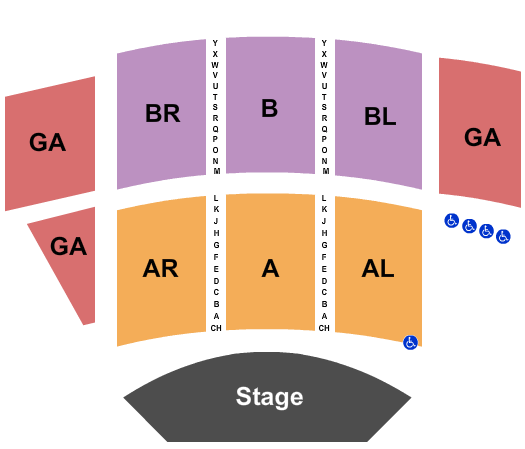 Chautauqua Auditorium End Stage Seating Chart