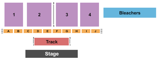 Chemung County Fairgrounds Endstage Seating Chart