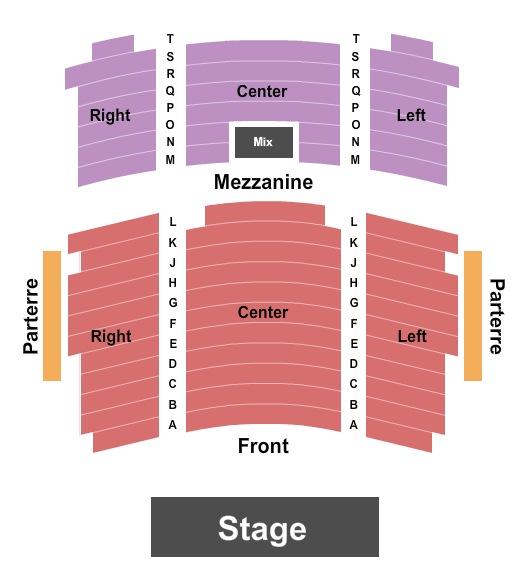 Chesapeake Theater At Harford Community College Endstage Seating Chart
