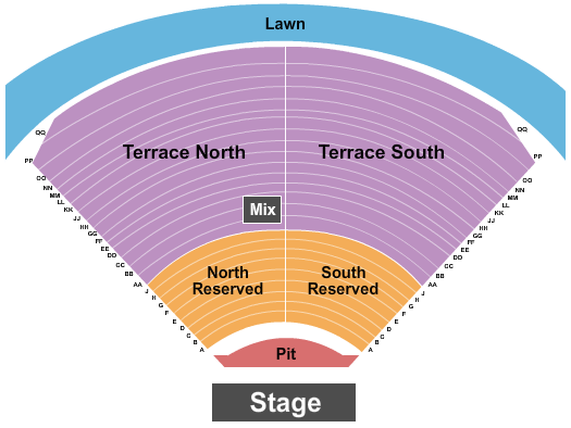 Chesterfield Amphitheater Endstage GA Pit 3 Seating Chart