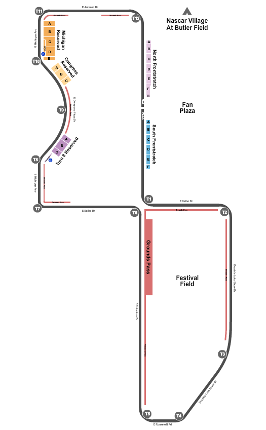 Chicago Street Race Chicago Street Race Seating Chart