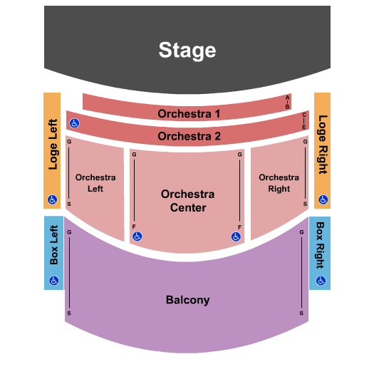 Childsplay Theatre at Herberger Theater Center End Stage Seating Chart