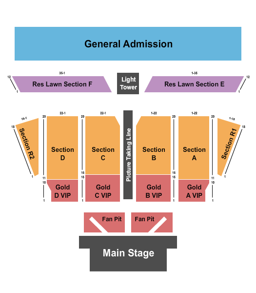 Chippewa Valley Country Festival Seating Chart Cadott