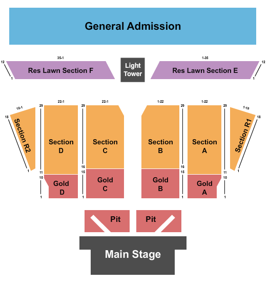 Chippewa Valley Festival Grounds Seating Chart