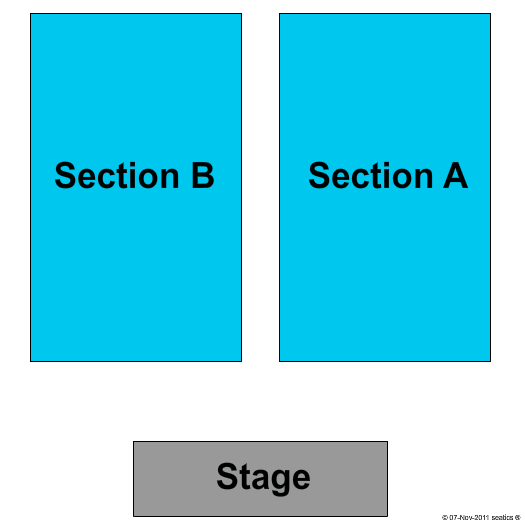 Choctaw Casino & Resort - Grant Center Stage Seating Chart