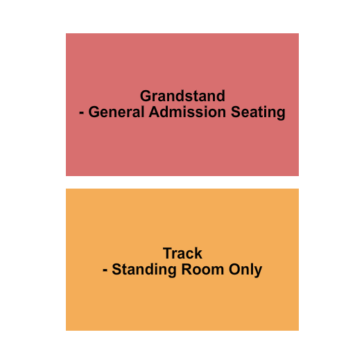 Christian County Fairgrounds Grandstand/Track Seating Chart