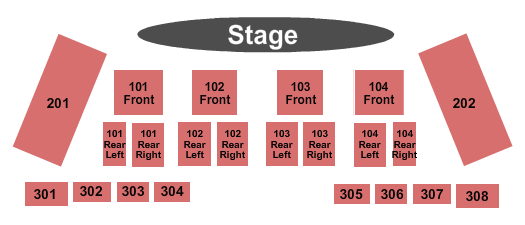 Christian Life Assembly - PA End Stage Seating Chart
