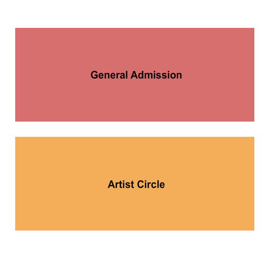 Christian Life Center - Bensalem GA/Artist Circle Seating Chart