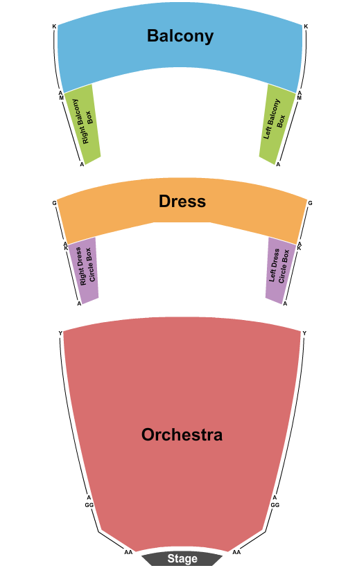 Chrysler Hall Endstage 2 Seating Chart