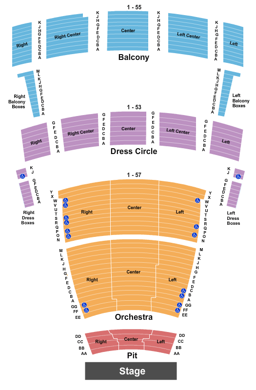 Chrysler Hall Norfolk Seating Chart