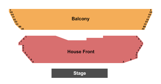 Chuck Mathena Center Endstage Seating Chart
