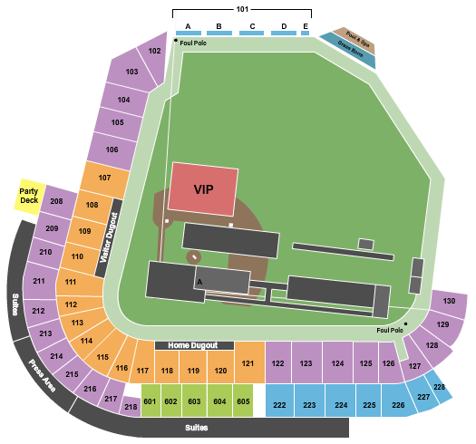 Chukchansi Park Nitro Circus Seating Chart