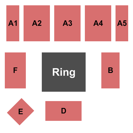 Detailed Seating Chart for Chumash Casino - Seating Capacity of 0