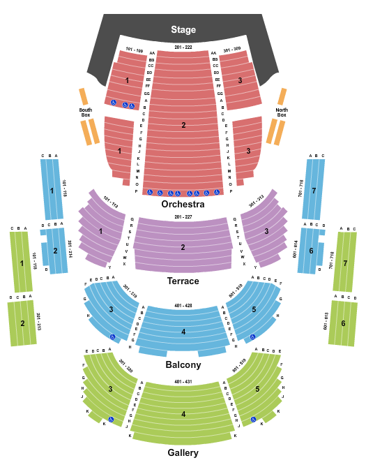 Cincinnati Jazz Festival Seating Chart