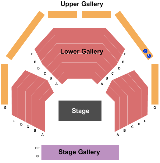 Cincinnati Shakespeare Company Seating Map