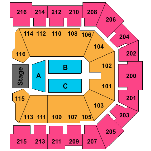 Cintas Center Katt Williams Seating Chart