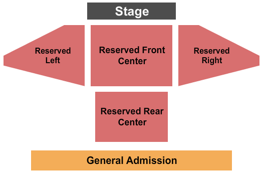 Cistern Yard At College of Charleston End Stage Seating Chart